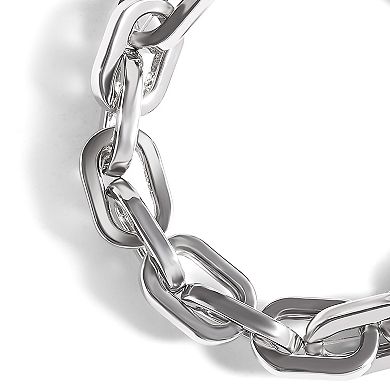 JS Jessica Simpson Mixed Metal Link Chain Bracelet