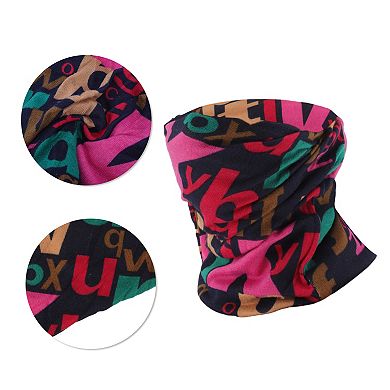 Letters Neck Gaiter 1 Pc