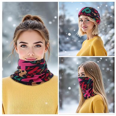 Letters Neck Gaiter 1 Pc