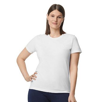 Gildan Womens/Ladies Softstyle Plain Midweight T-Shirt