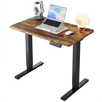 Adjustable Height Electric Standing Desk, 32" Small, 4 Memory Settings