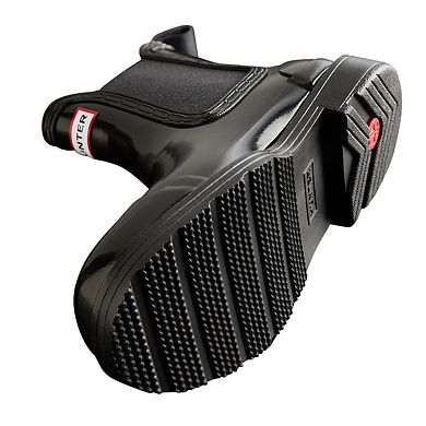 Hunter Womens/Ladies Commando Gloss Chelsea Boots