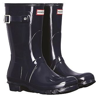 Hunter Womens/Ladies Original Short Wellington Boots
