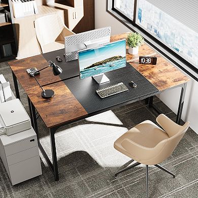 63" Rustic Brown Desk - Multi-Purpose, Stylish, Durable