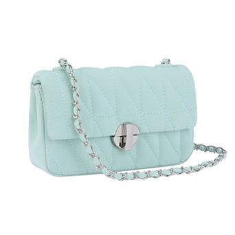 Quilted Shoulder Bag for Women Medium Flap Crossbody Handbag with Chain Strap