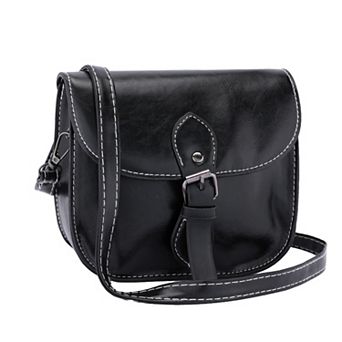Crossbody Bags for Women Leather Handbags with Charm and Adjustable Strap