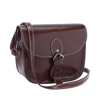 Crossbody Bags for Women Leather Handbags with Charm and Adjustable Strap