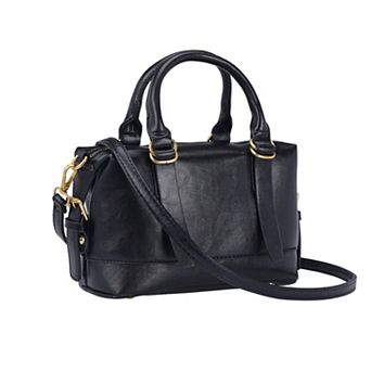 Satchel Handbags for Women Leather Top Handle Crossbody Bags with Adjustable Strap