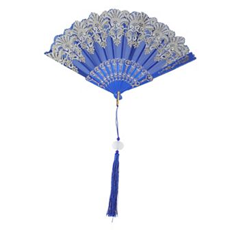 Lucky Cloud Pattern Folding Fan 1 pc