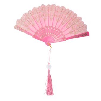 Lucky Cloud Pattern Folding Fan 1 pc