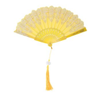 Lucky Cloud Pattern Folding Fan 1 pc