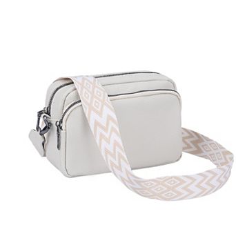 Crossbody Bags for Women 5 Pockets Shoulder Handbags with Wide Strap