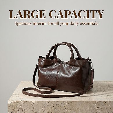 Crossbody Bags for Women Retro Large Capacity Handbags with Adjustable Shoulder Strap