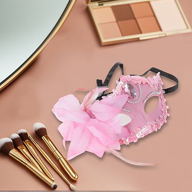 Lily Princess Half Face Party Mask 1 Pc