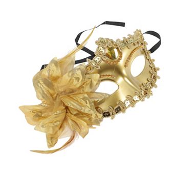 Lily Princess Half Face Party Mask 1 pc