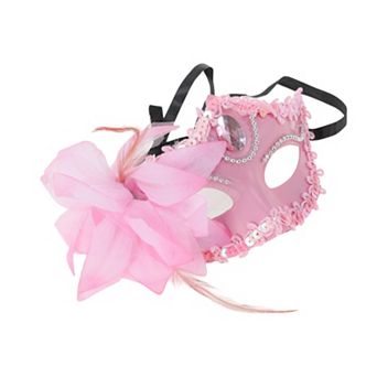 Lily Princess Half Face Party Mask 1 pc