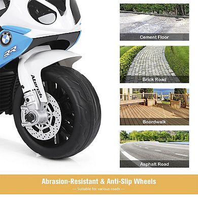 6V Kids Electric Motorcycle Ride On Toy With 3 Wheels And Music
