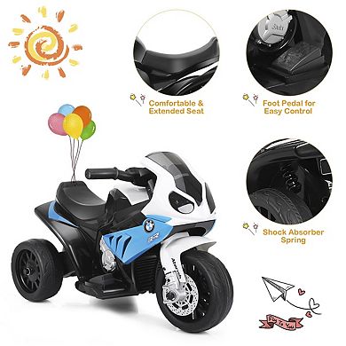 6V Kids Electric Motorcycle Ride On Toy With 3 Wheels And Music