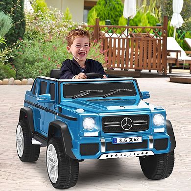 12V Kids Ride On Car With Remote Control, LED Lights And Music
