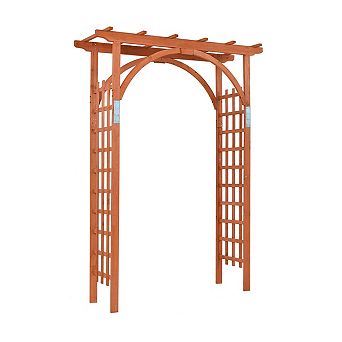 Garden Arch Trellis Pergola for Climbing Plants or Wedding Decorations