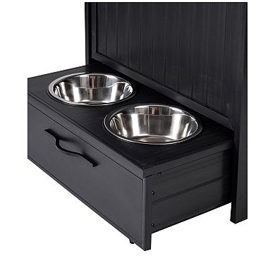 New Age Pet® ECOFLEX® Dog Food Pantry Double Dog Bowl