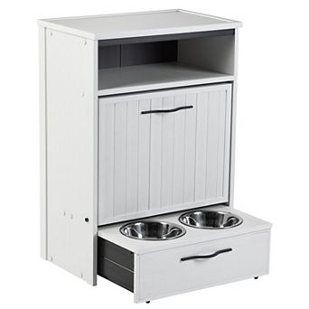 New Age Pet® ECOFLEX® Dog Food Pantry Double Dog Bowl