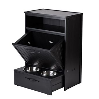 New Age Pet® ECOFLEX® Dog Food Pantry Double Dog Bowl