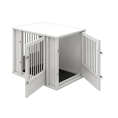 New Age Pet® Durable ECOFLEX® Dog Crate with Flexible Door Placement
