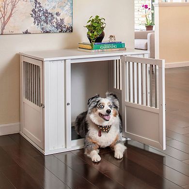 New Age Pet® Durable ECOFLEX® Dog Crate with Flexible Door Placement