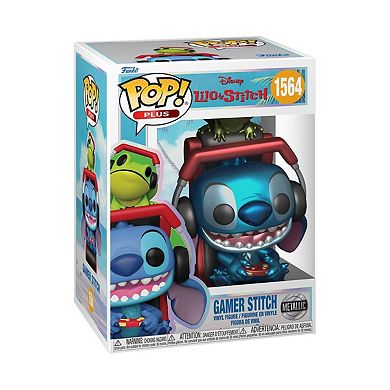 Funko Pop! Lilo & Stitch: Gamer Stitch #1564 Plus Metallic