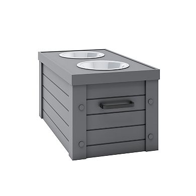 New Age Pet® ECOFLEX® Piedmont Raised Dog Bowl Feeder