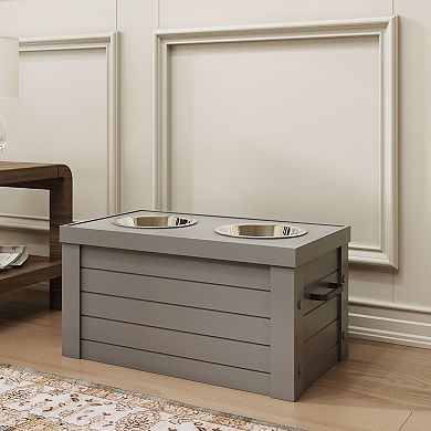 New Age Pet® ECOFLEX® Piedmont Raised Dog Bowl Feeder