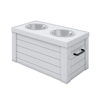 New Age Pet® ECOFLEX® Piedmont Raised Dog Bowl Feeder