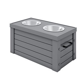 New Age Pet® ECOFLEX® Piedmont Raised Dog Bowl Feeder
