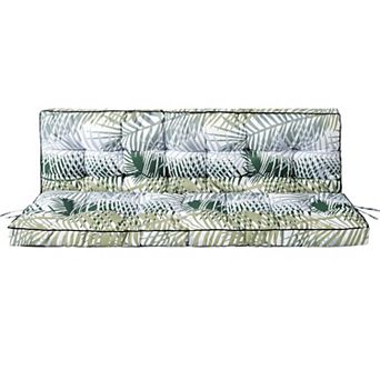 Outdoor Swing Replacement Cushion, Patio Furniture Cushions for Porch, Garden, Loveseat Glider
