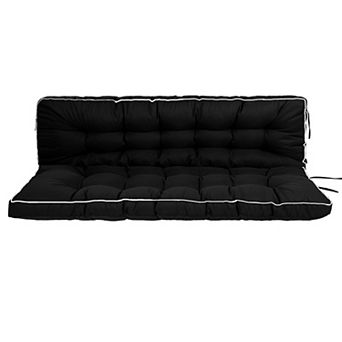 Outdoor Swing Replacement Cushion, Patio Furniture Cushions for Porch, Garden, Loveseat Glider