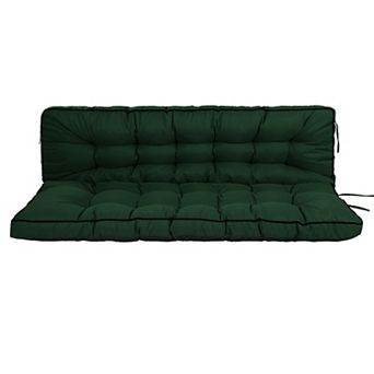Outdoor Swing Replacement Cushion, Patio Furniture Cushions for Porch, Garden, Loveseat Glider