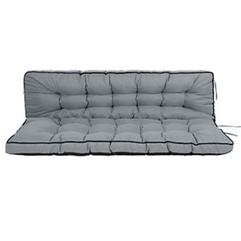 Outdoor Swing Replacement Cushion, Patio Furniture Cushions for Porch, Garden, Loveseat Glider