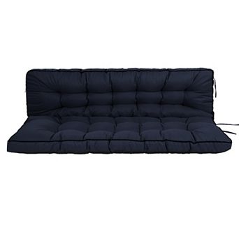 Outdoor Swing Replacement Cushion, Patio Furniture Cushions for Porch, Garden, Loveseat Glider