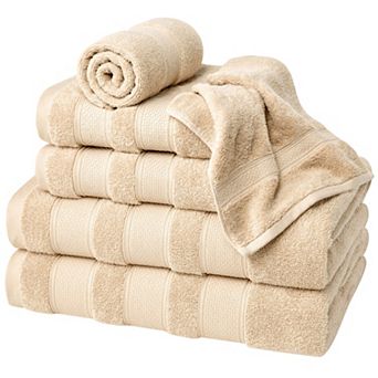 American Soft Linen Premium Turkish Cotton 6 pc Towel Set