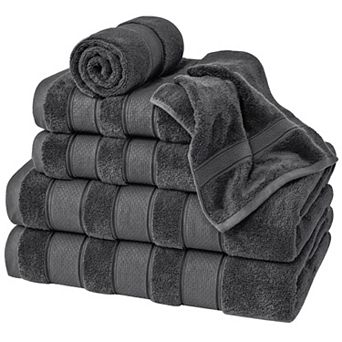 American Soft Linen Premium Turkish Cotton 6 pc Towel Set