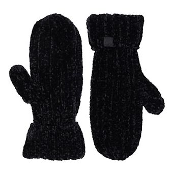Women's Cuddl Duds® Chenille Speckle Mittens