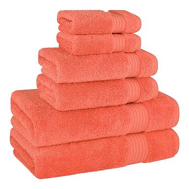 American Soft Linen Premium Cotton 6-Piece Towel Set