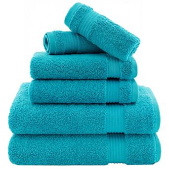 American Soft Linen Premium Cotton 6 pc Towel Set