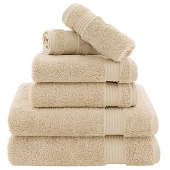 American Soft Linen Premium Cotton 6 pc Towel Set