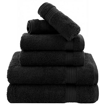 American Soft Linen Premium Cotton 6 pc Towel Set