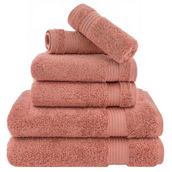 American Soft Linen Premium Cotton 6 pc Towel Set
