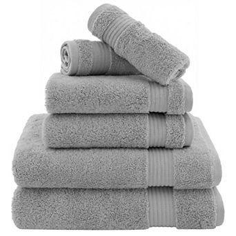 American Soft Linen Premium Cotton 6 pc Towel Set