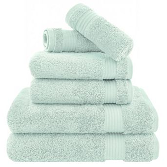 American Soft Linen Premium Cotton 6 pc Towel Set