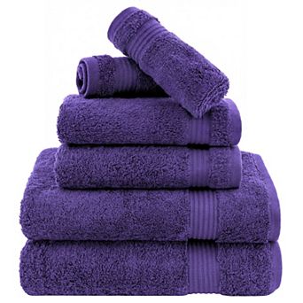 American Soft Linen Premium Cotton 6 pc Towel Set